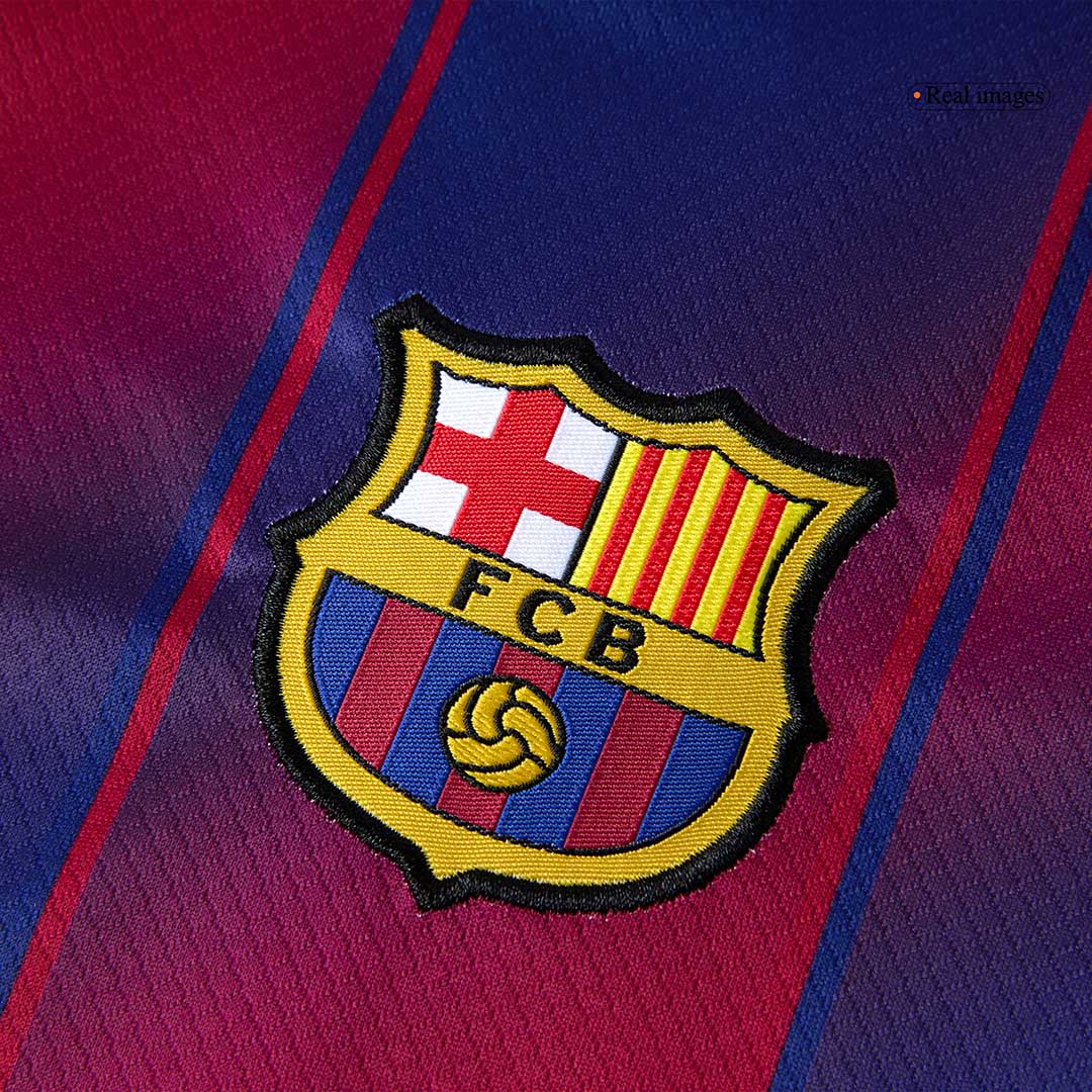 Barcelona Home Kids Soccer Jerseys Kit 2025/26 - gogoalshop