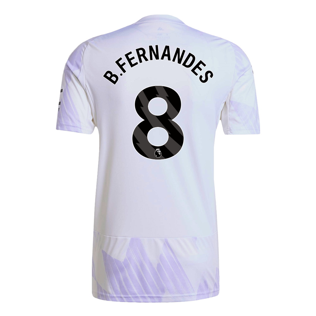 B.FERNANDES #8 Manchester United Away Soccer Jersey 2025/26 - gogoalshop