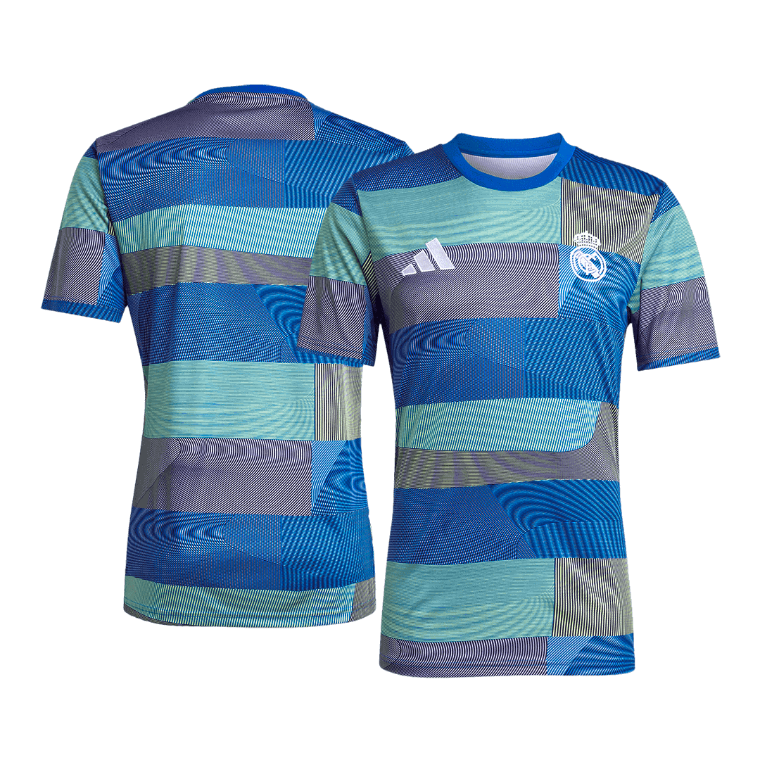 Real Madrid Pre-Match Soccer Jersey 2025/26 Blue - gogoalshop