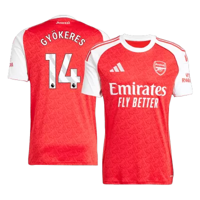 GYÖKERES #14 Arsenal Home Soccer Jersey 2025/26 - gogoalshop