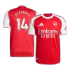 GYÖKERES #14 Arsenal Home Authentic Soccer Jersey 2025/26 - gogoalshop