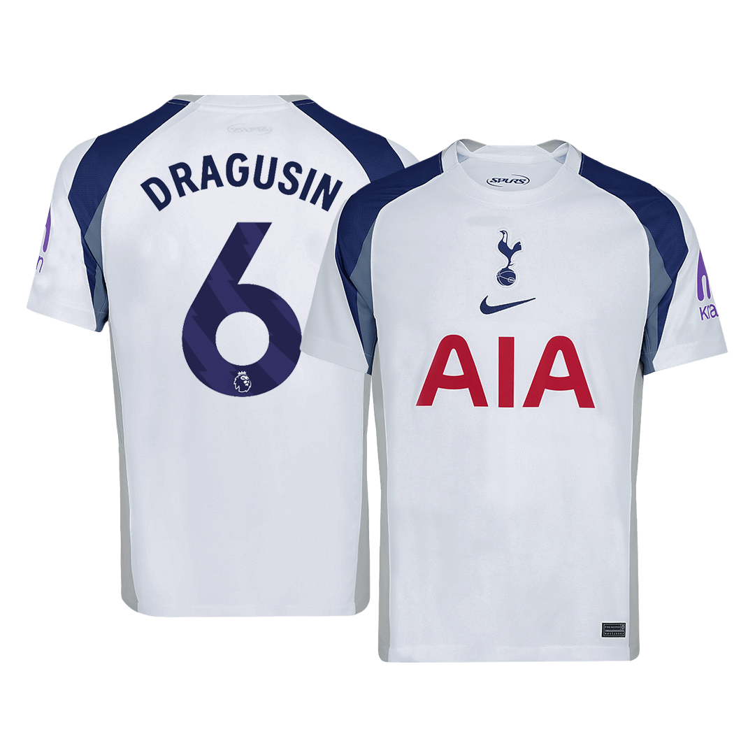 DRAGUSIN #6 Tottenham Hotspur Home Soccer Jersey 2025/26 - gogoalshop