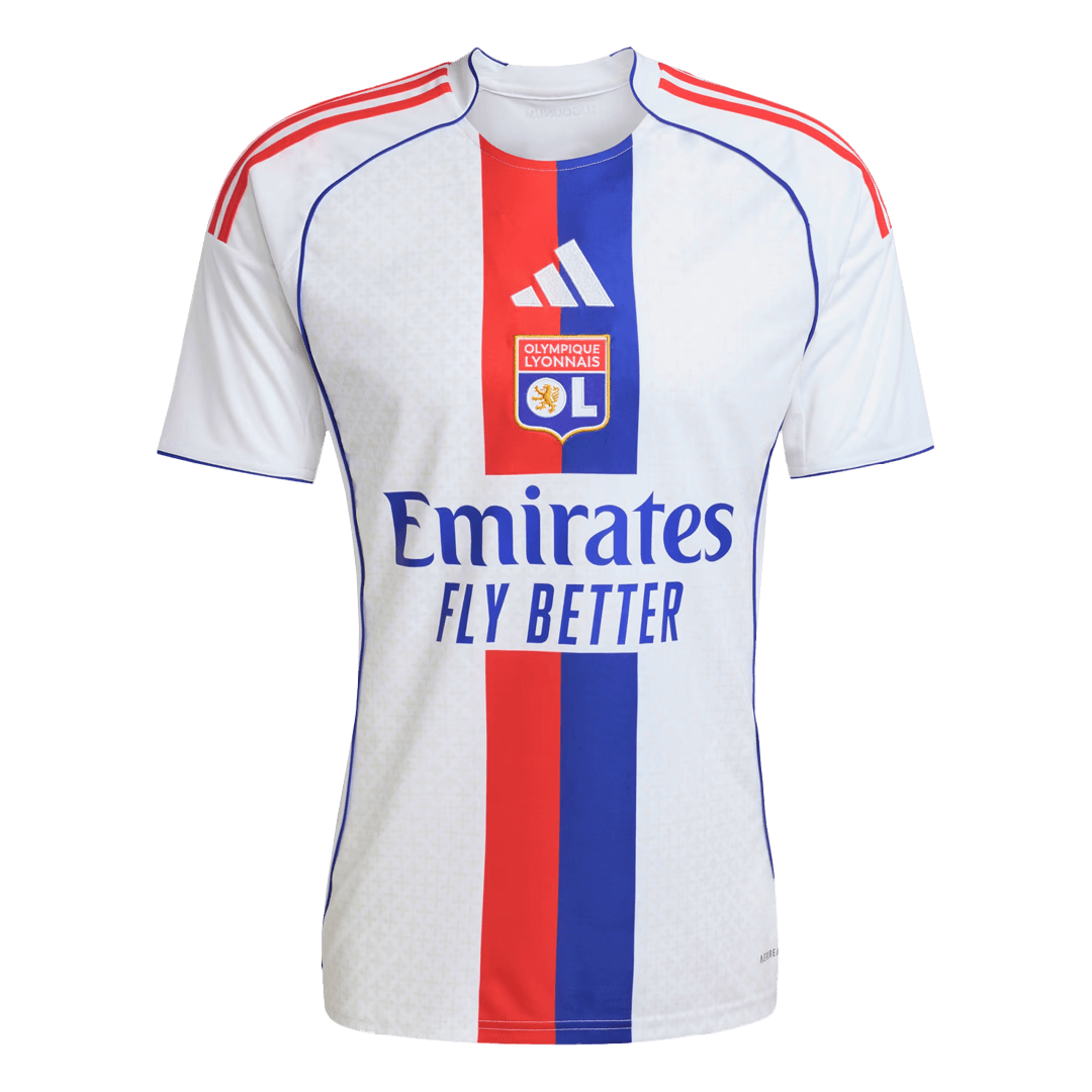 Olympique Lyonnais Home Soccer Jersey 2025/26 - gogoalshop