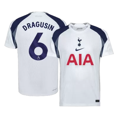 DRAGUSIN #6 Tottenham Hotspur Home Authentic Soccer Jersey 2025/26 - gogoalshop