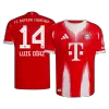 LUIS DÍAZ #14 Bayern Munich Home Authentic Soccer Jersey 2025/26 - gogoalshop