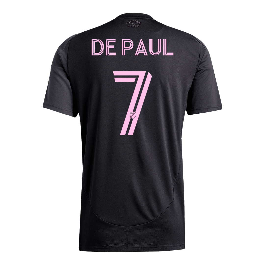 DE PAUL #7 Inter Miami CF Away Soccer Jersey 2025 - gogoalshop