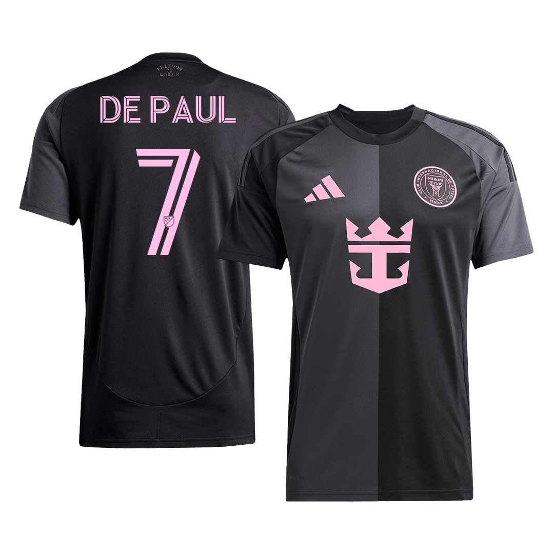 DE PAUL #7 Inter Miami CF Away Soccer Jersey 2025 - gogoalshop