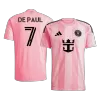 DE PAUL #7 Inter Miami CF Home Soccer Jersey 2025 - gogoalshop