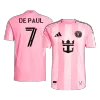 DE PAUL #7 Inter Miami CF Home Authentic Soccer Jersey 2025 - gogoalshop