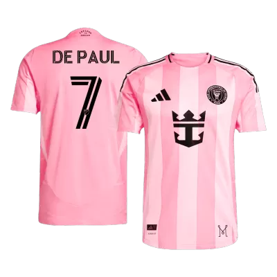 DE PAUL #7 Inter Miami CF Home Authentic Soccer Jersey 2025 - gogoalshop