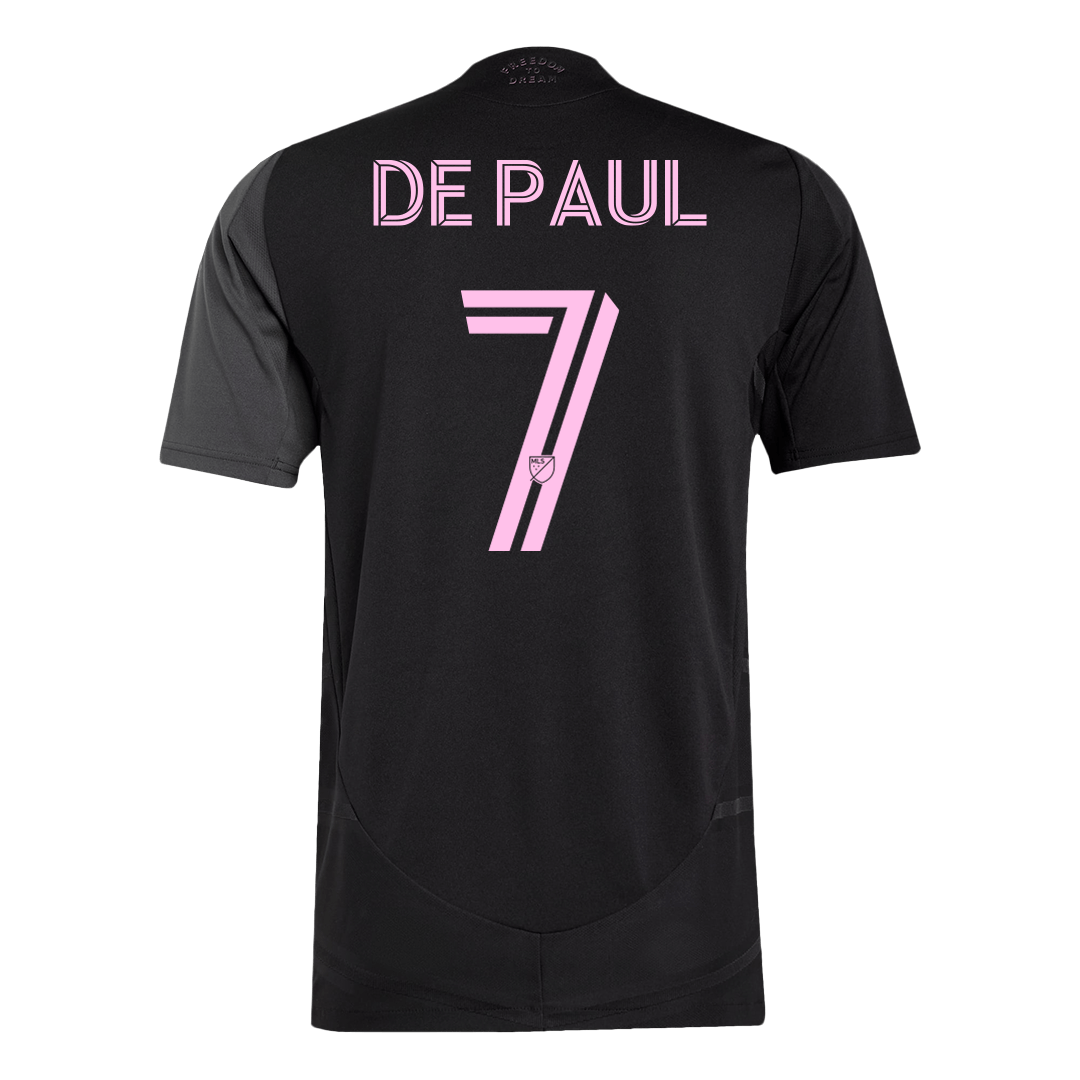 DE PAUL #7 Inter Miami CF Away Authentic Soccer Jersey 2025 - gogoalshop