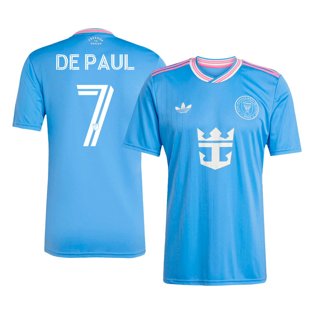 DE PAUL #7 Inter Miami CF Third Away Soccer Jersey 2025 - gogoalshop