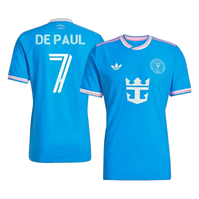 DE PAUL #7 Inter Miami CF Third Away Authentic Soccer Jersey 2025 - gogoalshop