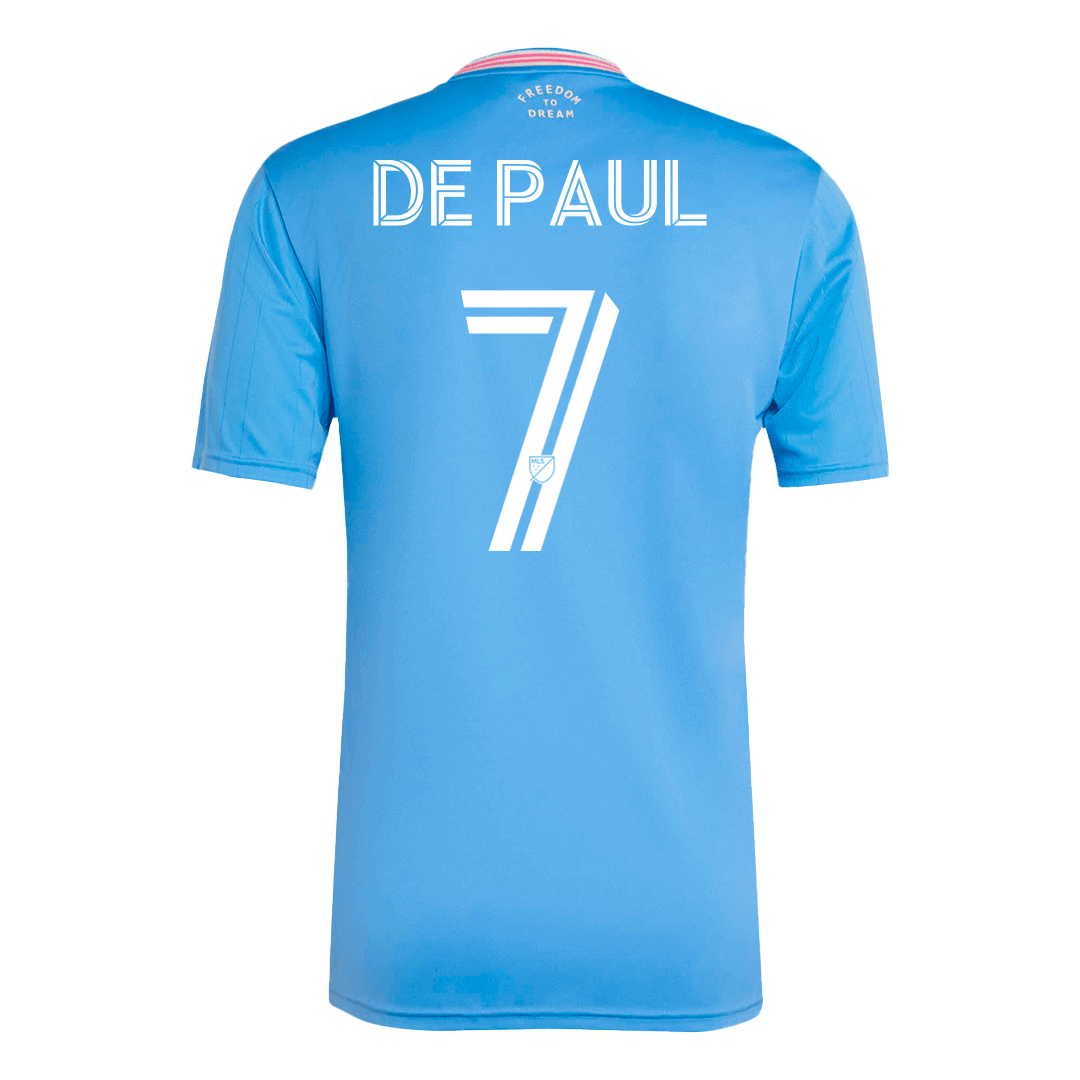 DE PAUL #7 Inter Miami CF Third Away Soccer Jersey 2025 - gogoalshop