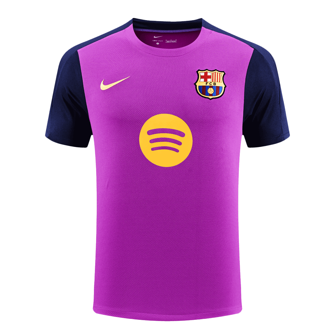 Barcelona Pre-Match Soccer Jersey 2025/26 Purple - gogoalshop