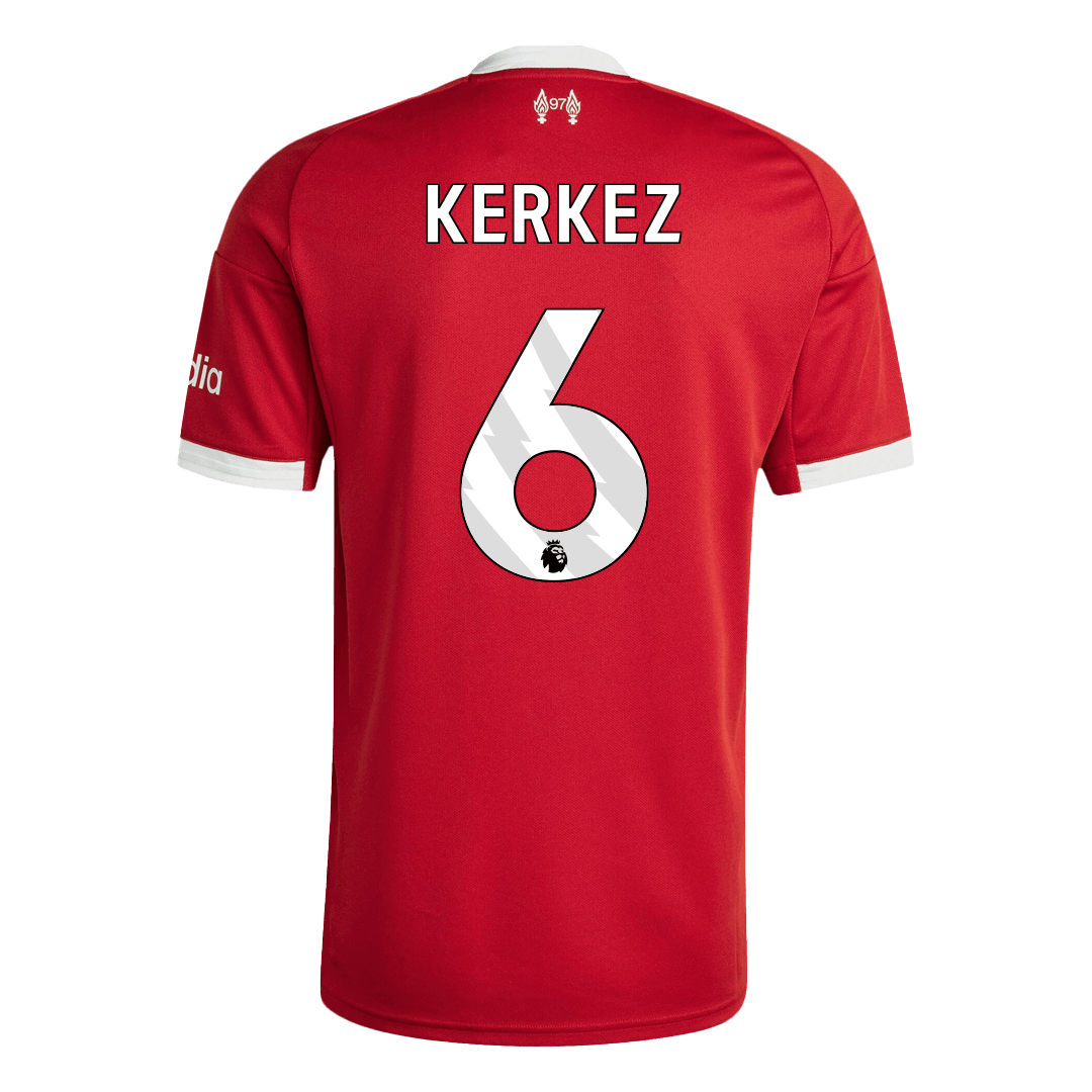 KERKEZ #6 Liverpool Home Soccer Jersey 2025/26 - gogoalshop
