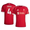VIRGIL #4 Liverpool Home Soccer Jersey 2025/26 - gogoalshop