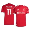 M.SALAH #11 Liverpool Home Authentic Soccer Jersey 2025/26 - gogoalshop