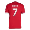 WIRTZ #7 Liverpool Home Authentic Soccer Jersey 2025/26 - gogoalshop