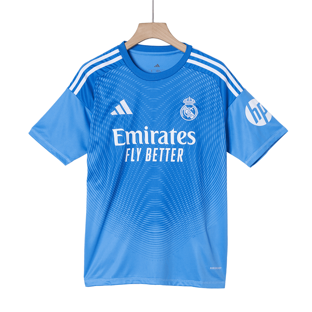 Real Madrid Goalkeeper Soccer Jersey 2025/26 Blue - gogoalshop