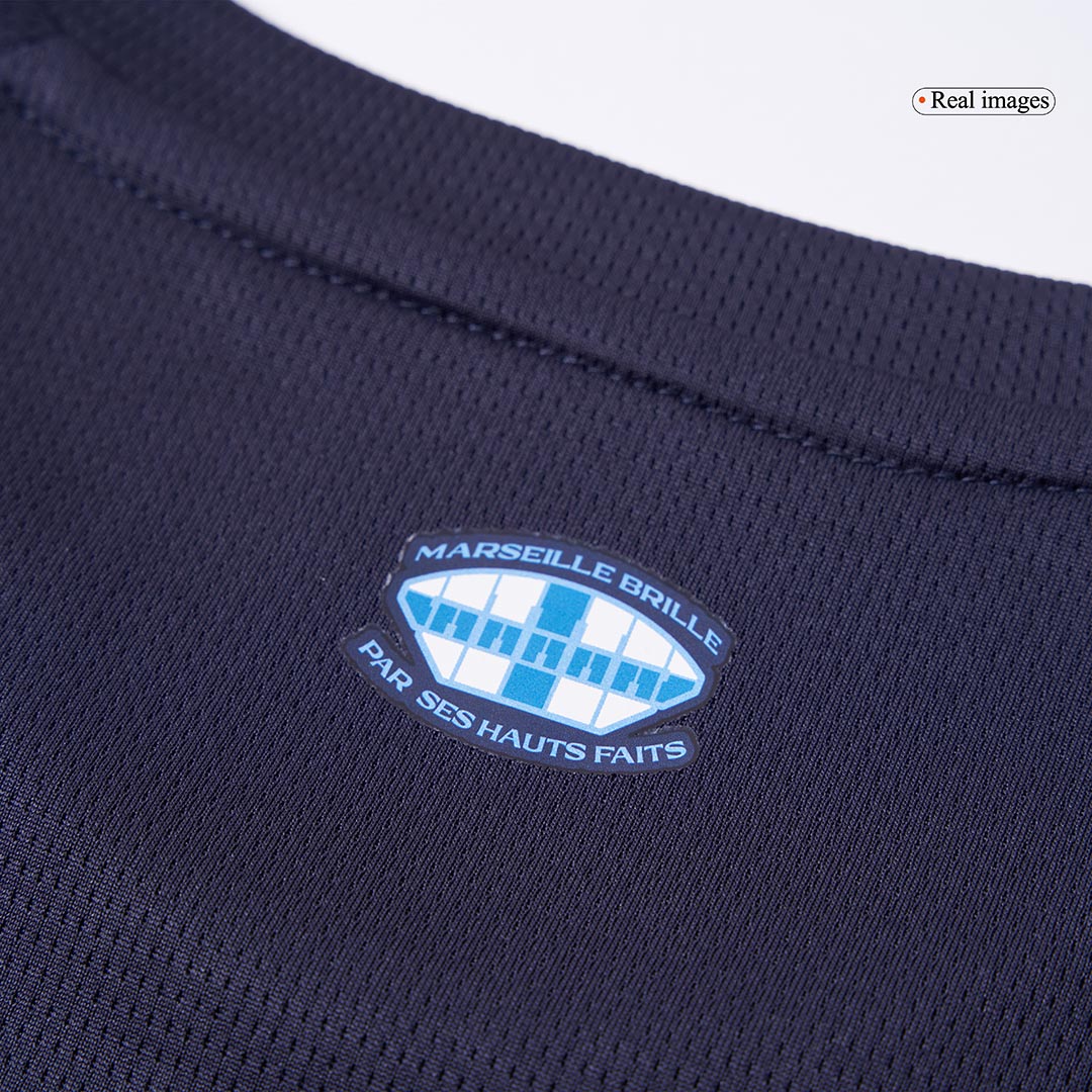 Marseille Away Kids Soccer Jerseys Kit 2025/26 - gogoalshop