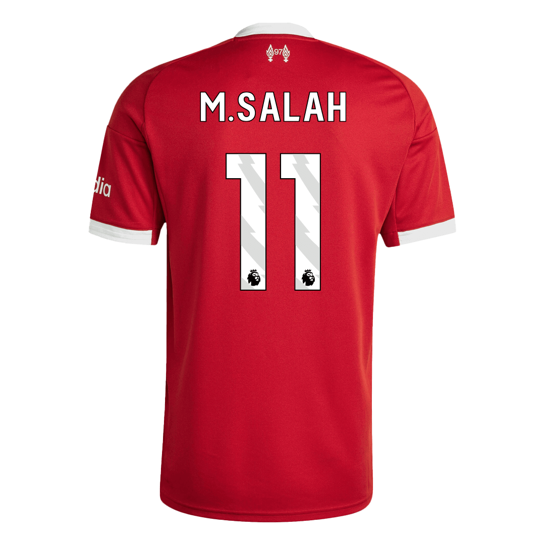 M.SALAH #11 Liverpool Home Soccer Jersey 2025/26 - gogoalshop