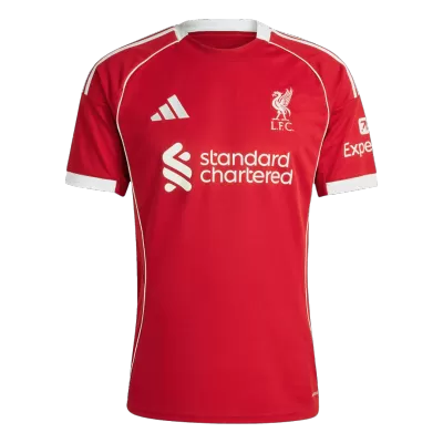 Liverpool Home Soccer Jersey 2025/26 - gogoalshop