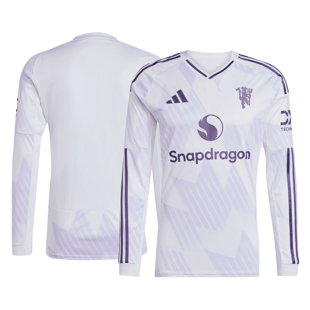 Manchester United Away Long Sleeve Jersey 2025/26 - gogoalshop
