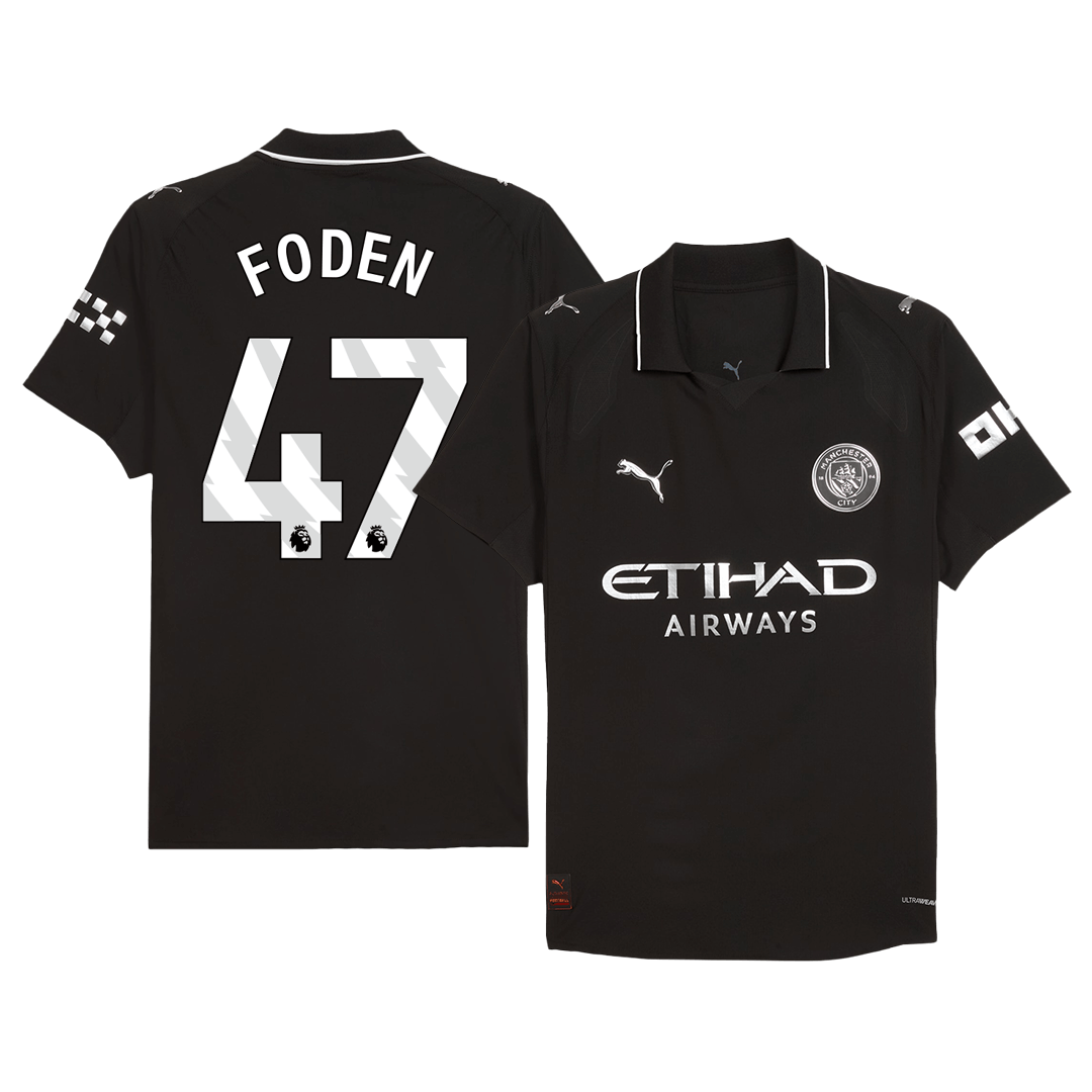 FODEN #47 Manchester City Away Player Version Jersey 2025/26 - gogoalshop