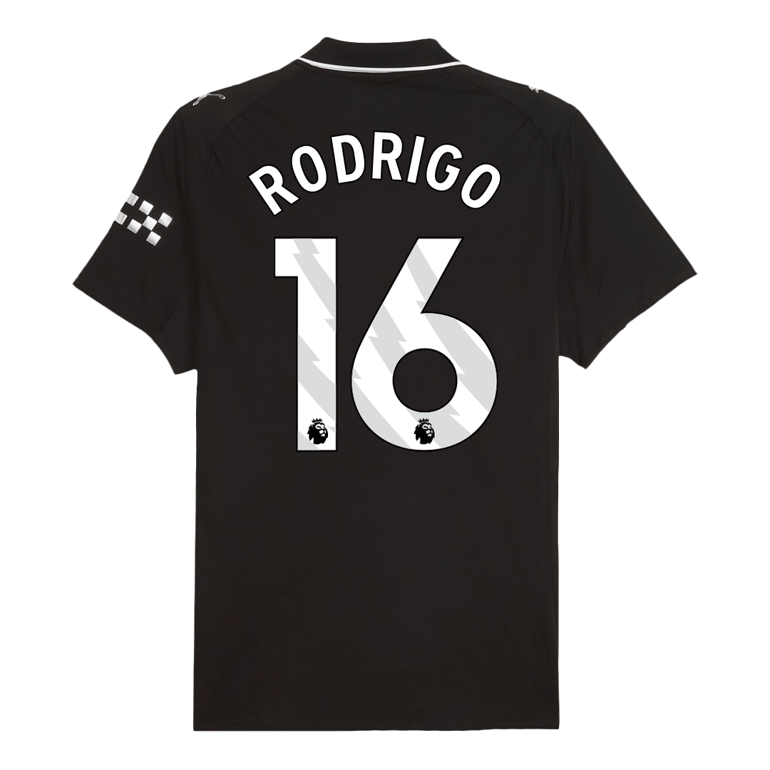 RODRIGO #16 Manchester City Away Player Version Jersey 2025/26 - gogoalshop
