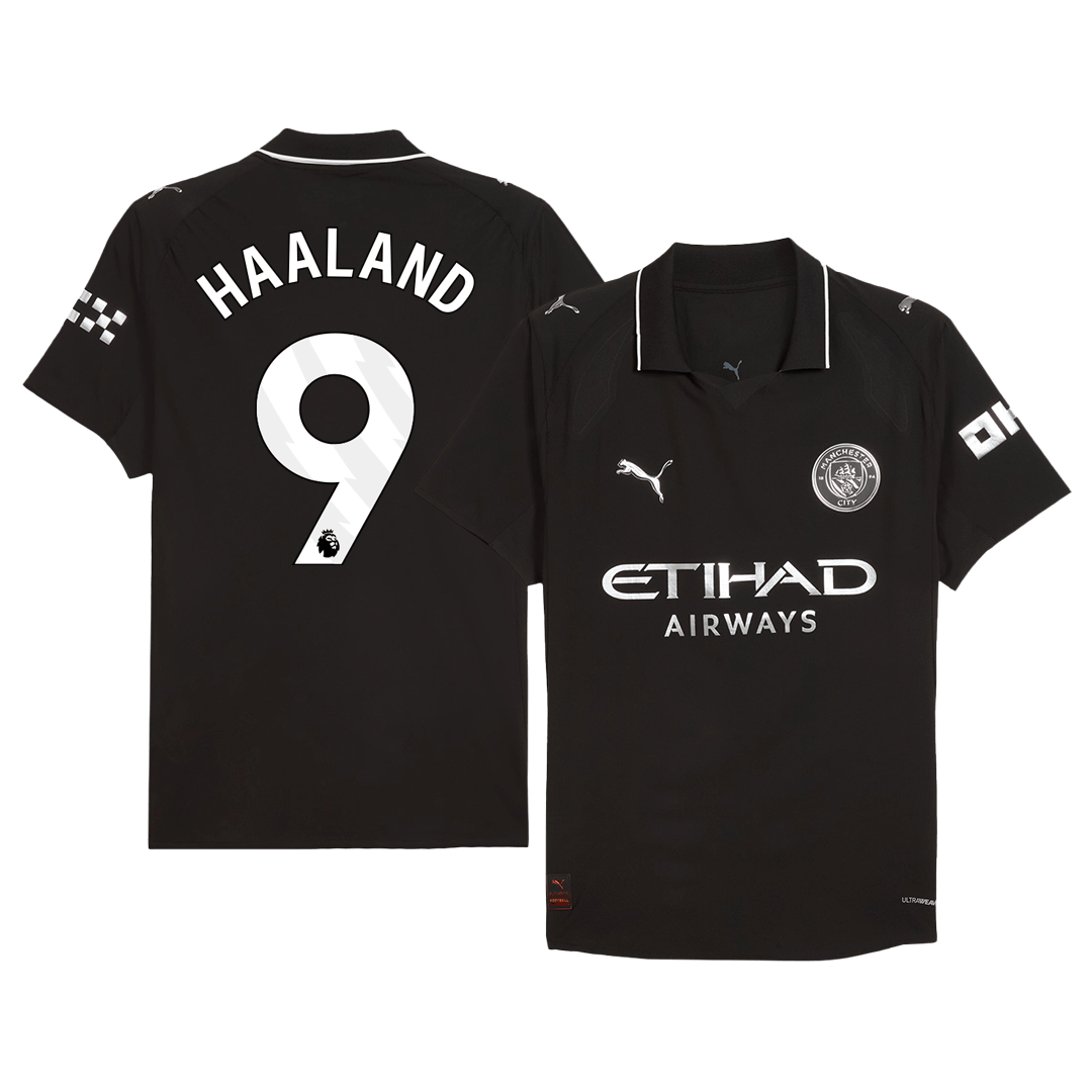HAALAND #9 Manchester City Away Player Version Jersey 2025/26 - gogoalshop