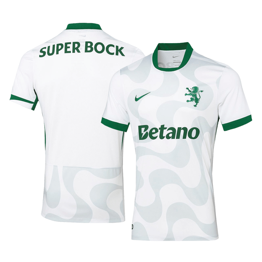 Sporting CP Alternative Soccer Jersey 25/26 White - gogoalshop