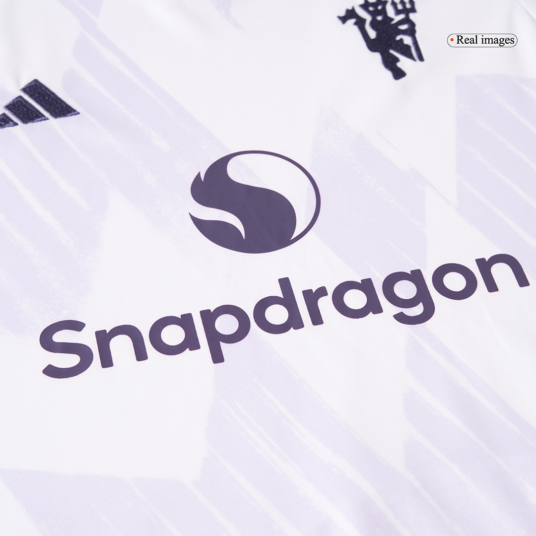 Manchester United Away Kids Soccer Jerseys Full Kit 2025/26 - gogoalshop