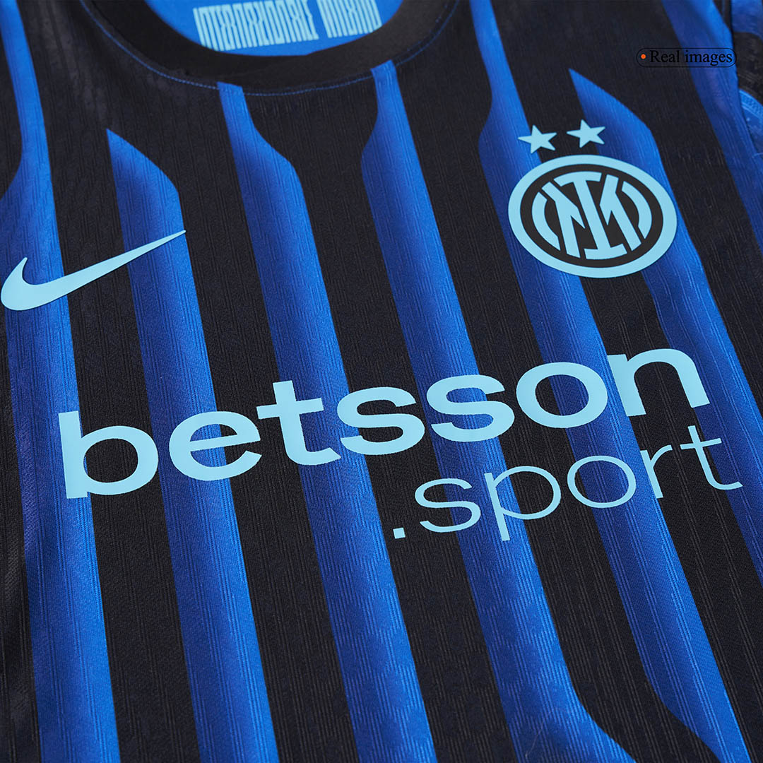 DUMFRIES #2 Inter Milan Home Authentic Soccer Jersey 2025/26 - gogoalshop