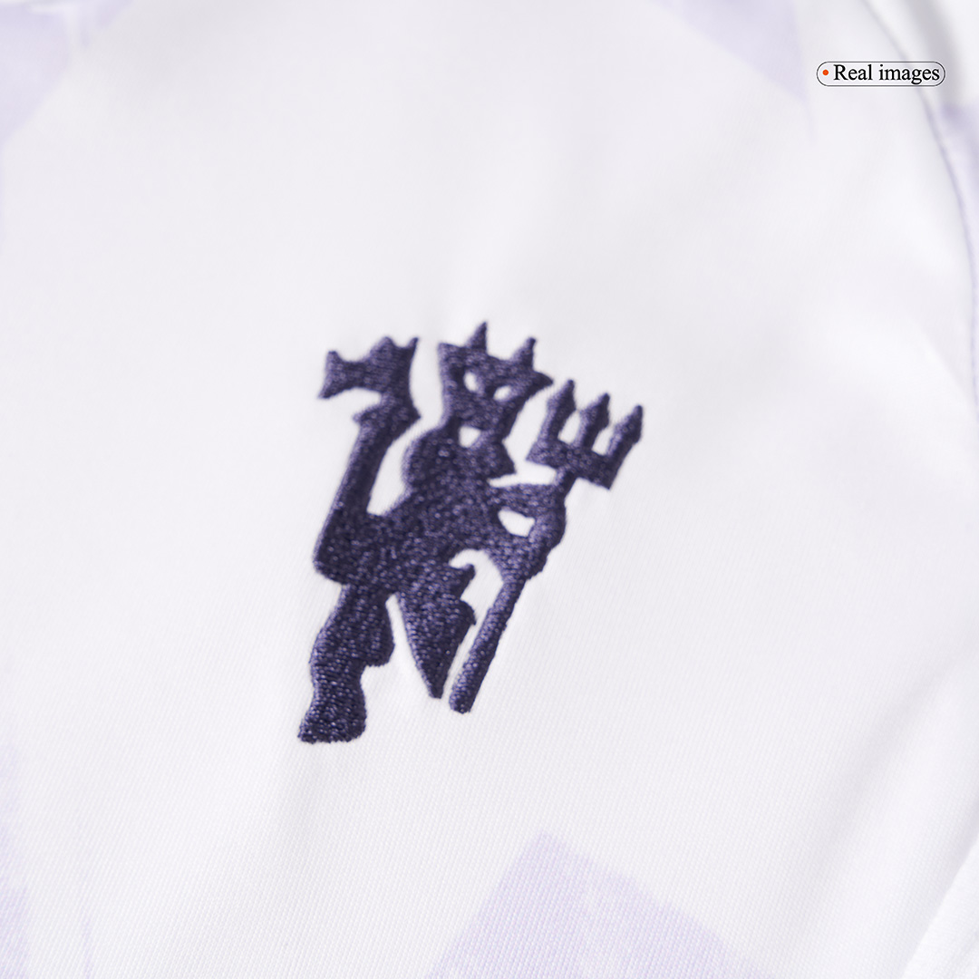 Manchester United Away Kids Soccer Jerseys Full Kit 2025/26 - gogoalshop