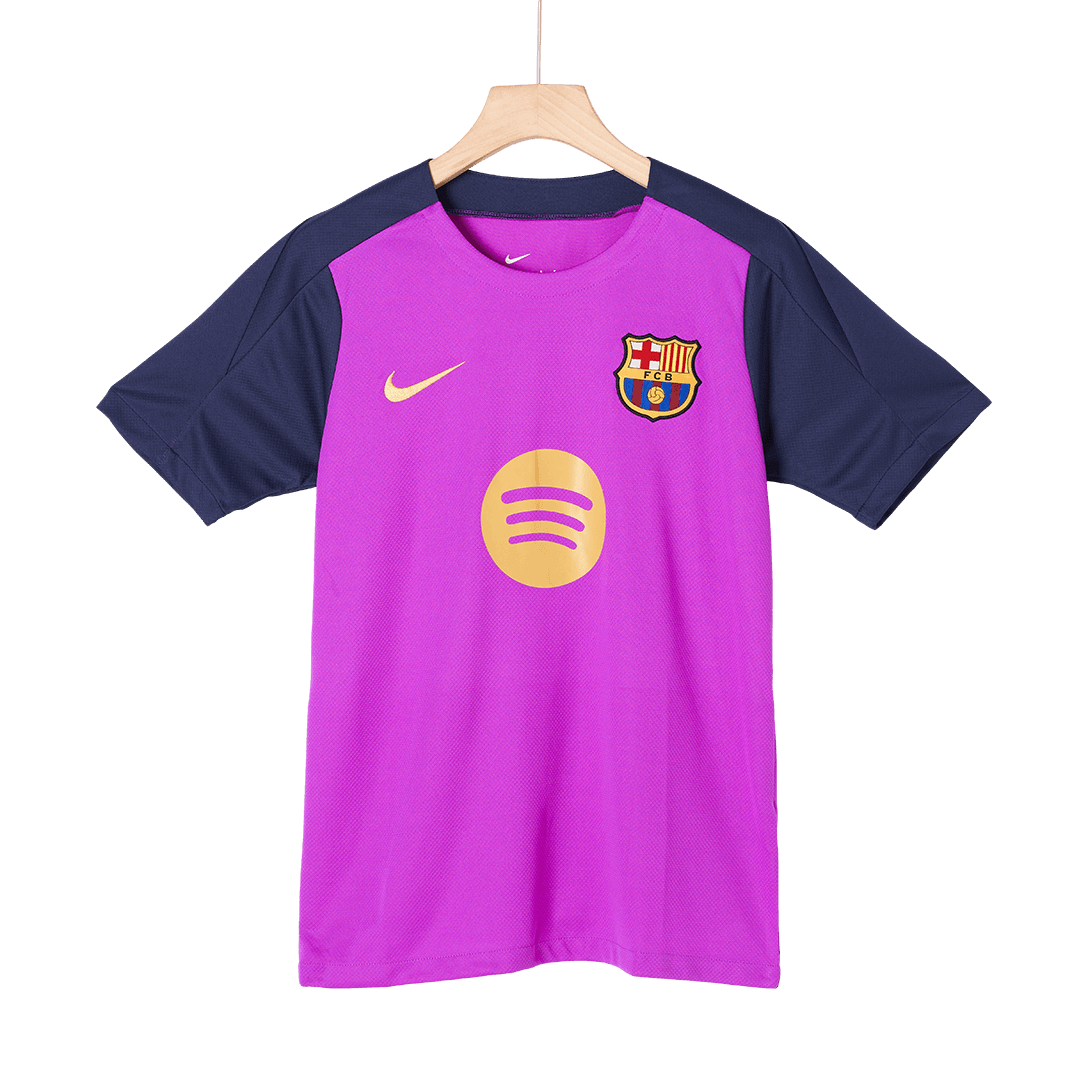 Barcelona Pre-Match Soccer Jersey 2025/26 Purple - gogoalshop