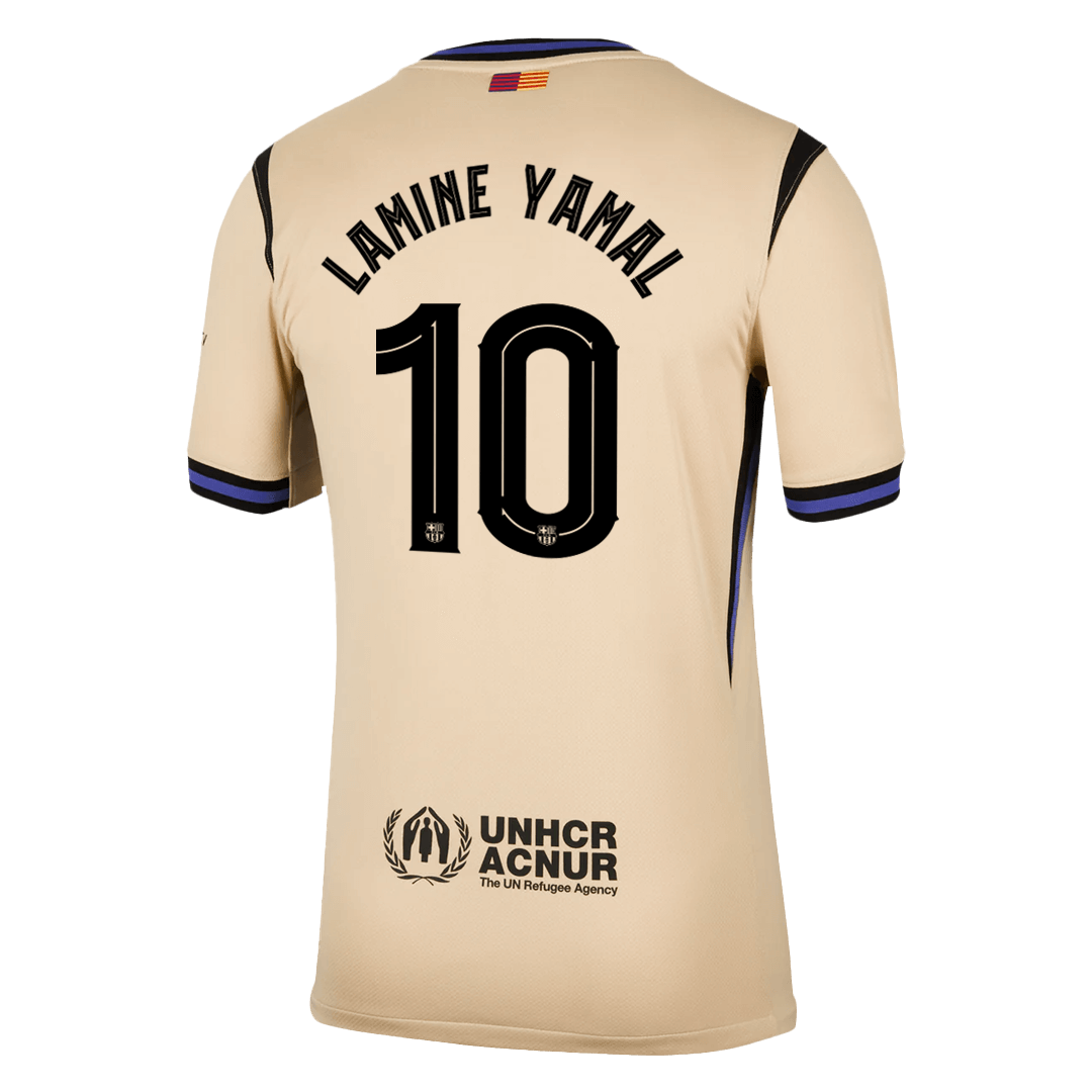 LAMINE YAMAL #10 Barcelona Away Soccer Jersey 2025/26 -UCL - gogoalshop