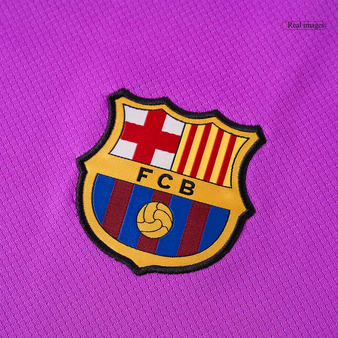 Barcelona Pre-Match Soccer Jersey 2025/26 Purple - gogoalshop