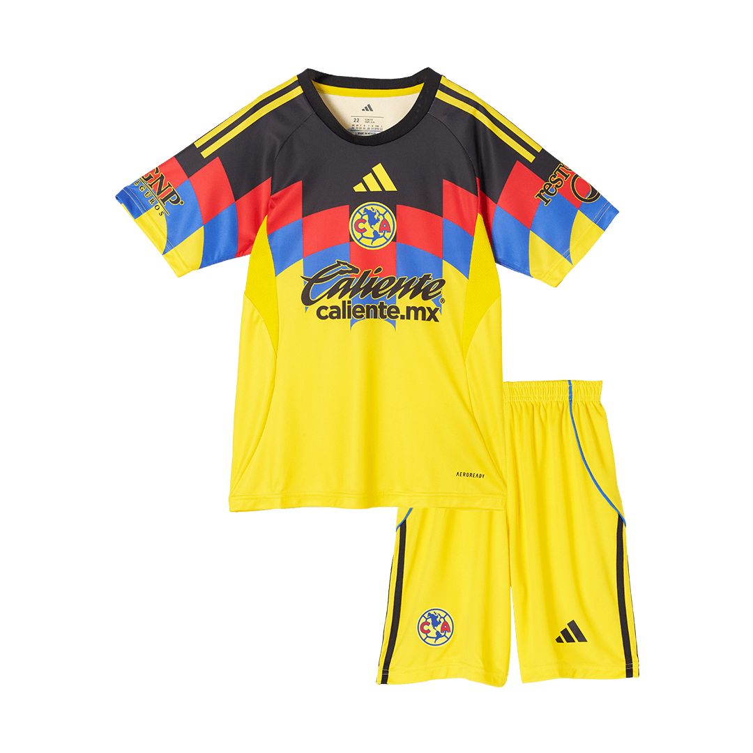 Club America Home Kids Soccer Jerseys Kit 2025/26 - gogoalshop