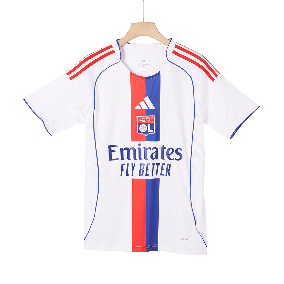 Olympique Lyonnais Home Soccer Jersey 2025/26 - gogoalshop