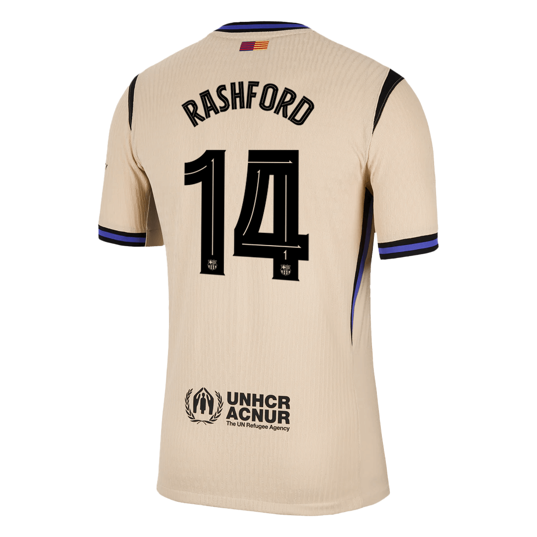 RASHFORD #14 Barcelona Away Authentic Soccer Jersey 2025/26 - UCL - gogoalshop
