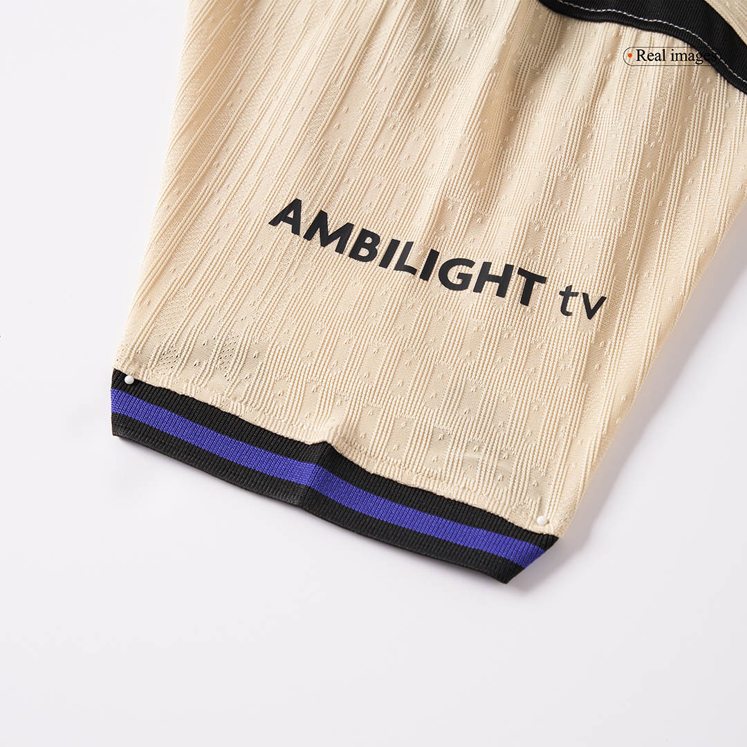 F.DE JONG #21 Barcelona Away Authentic Soccer Jersey 2025/26 - UCL - gogoalshop