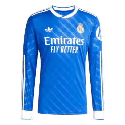 Real Madrid Third Away Long Sleeve Soccer Jersey 2025/26 - gogoalshop