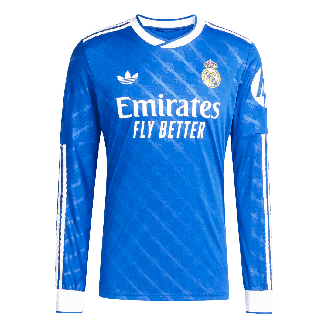 Real Madrid Third Away Long Sleeve Jersey 2025/26 - gogoalshop