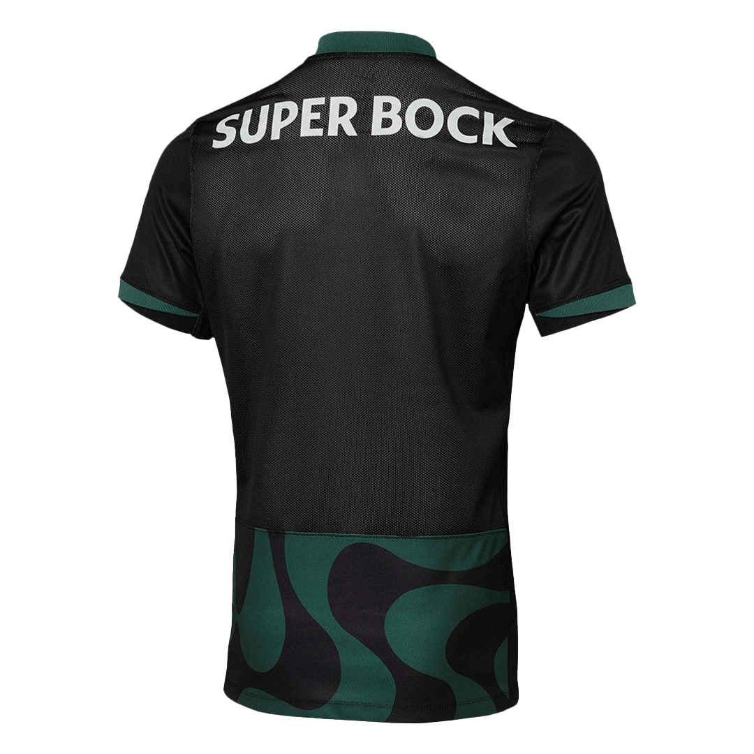 Sporting CP Alternative Soccer Jersey 2025/26 Black - gogoalshop