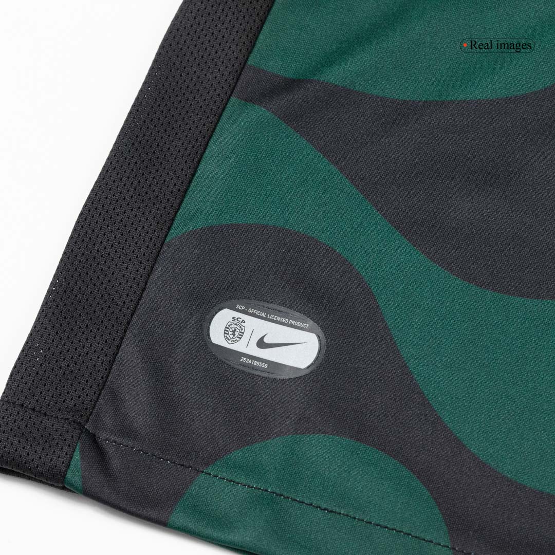 Sporting CP Alternative Soccer Jersey 2025/26 Black - gogoalshop