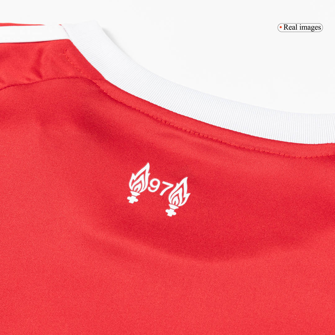 Liverpool Home Kids Soccer Jerseys Full Kit 2025/26 - gogoalshop