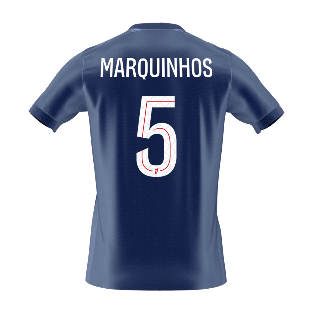 MARQUINHOS #5 PSG Home Soccer Jersey 2025/26 - gogoalshop
