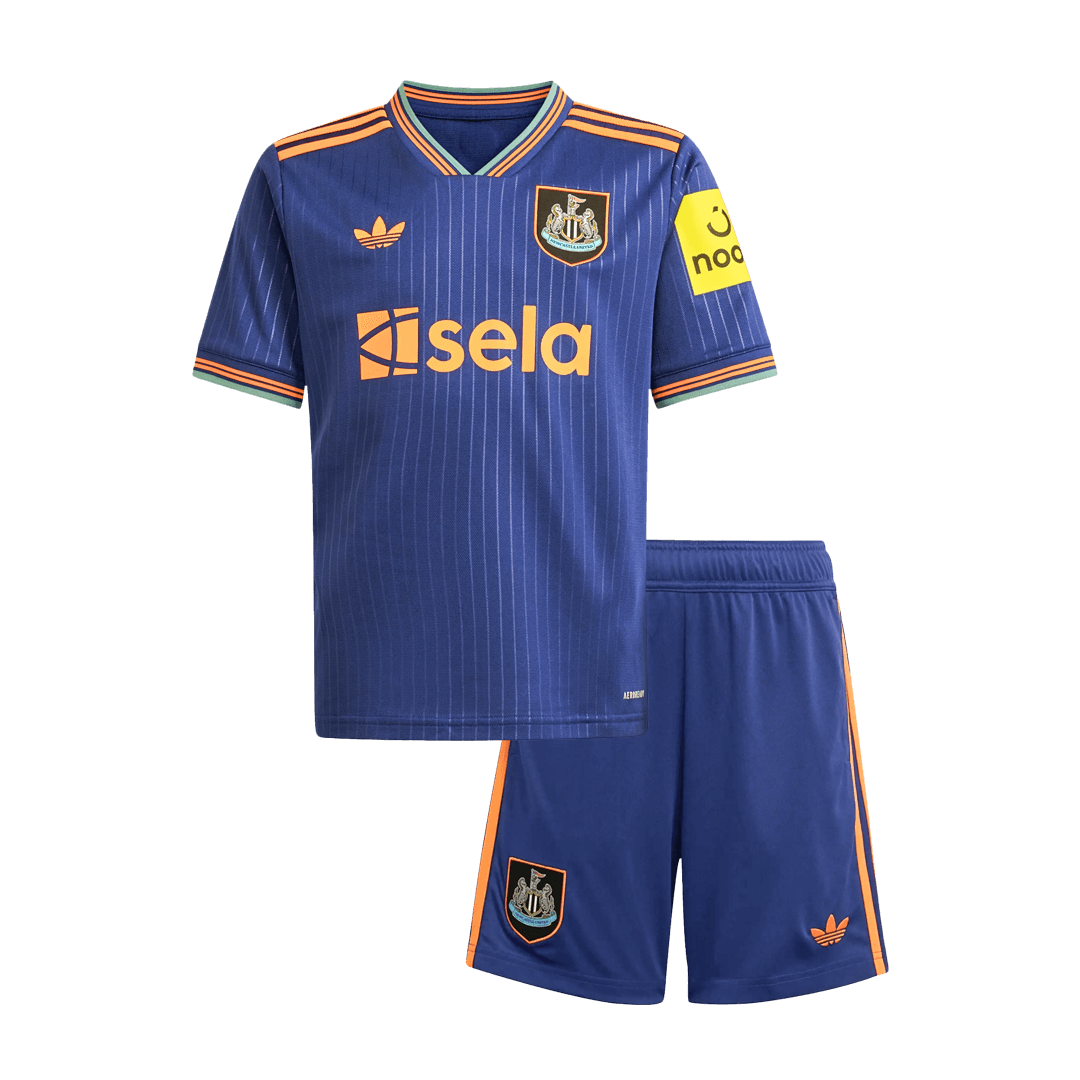 Newcastle United Third Away Kids Soccer Jerseys Kit 2025/26 - gogoalshop