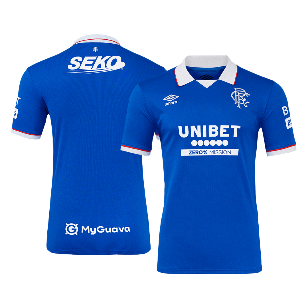 Glasgow Rangers Home Soccer Jersey 2025/26 - gogoalshop